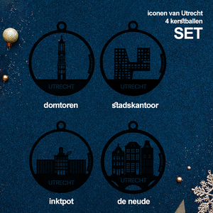 Set Kerstballen - Utrecht